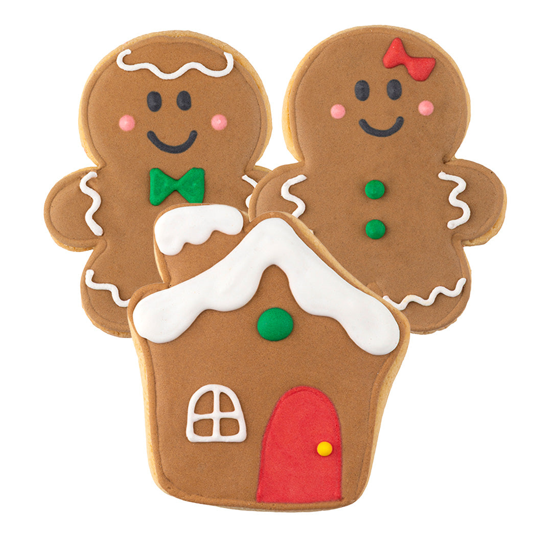 Gingerbread Hand-Decorated Cookies