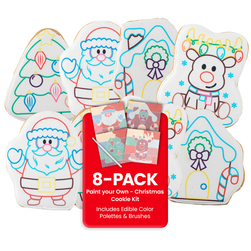 Christmas Paint-Your-Own Cookie