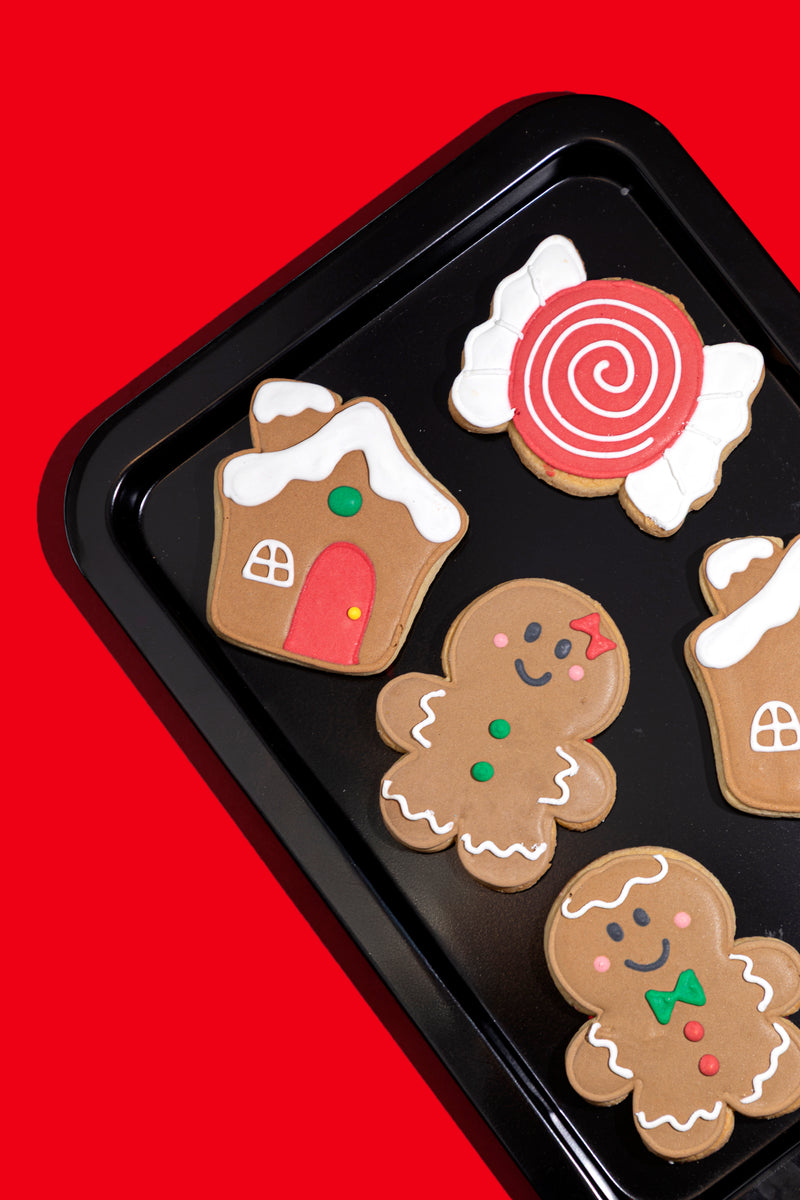 Gingerbread Hand-Decorated Cookies