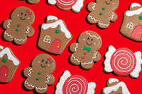 Gingerbread Hand-Decorated Cookies