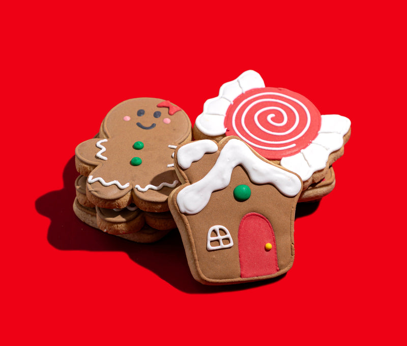 Gingerbread Hand-Decorated Cookies