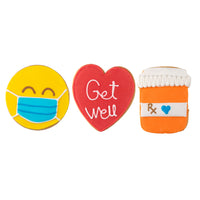 Get Well Soon Hand-Decorated Cookies