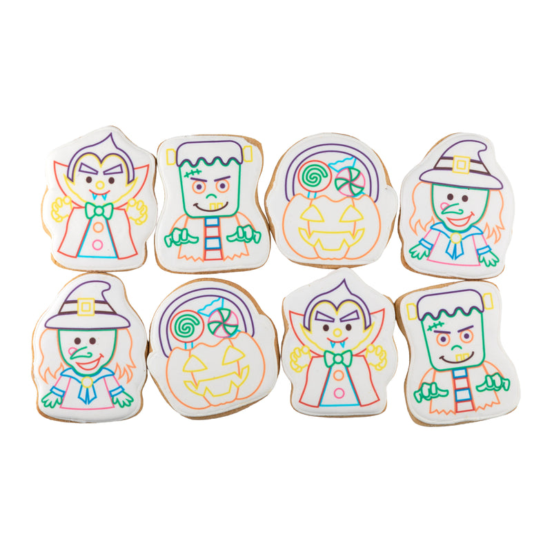 Halloween Paint-Your-Own Cookie