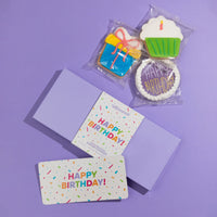 Happy Birthday Hand-Decorated Cookies